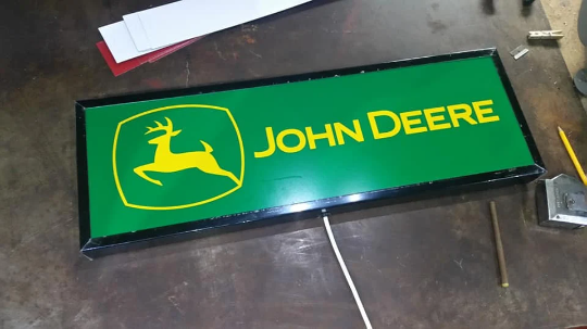 John deere led sign online